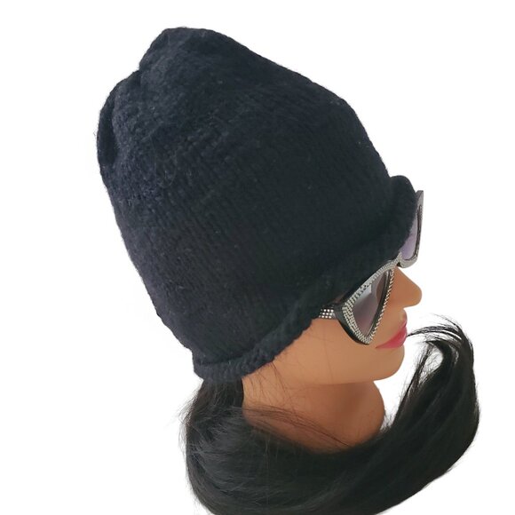 J. Crew Black Knit Hat - Picture 2 of 7